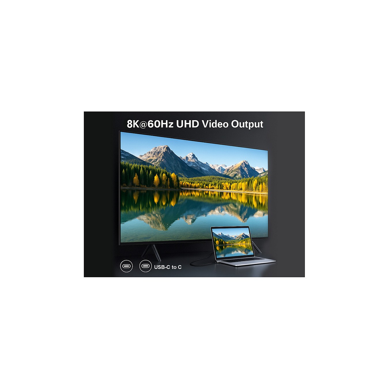 Buy Equip Kabel USB-C4.0- to C 40Gbps PD240W St St 0.50m schwarz in Cyprus, Nicosia, Limassol, Larnaka, Pafos
