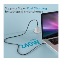 Buy Equip Kabel USB-C4.0- to C 40Gbps PD240W St St 0.50m schwarz in Cyprus, Nicosia, Limassol, Larnaka, Pafos