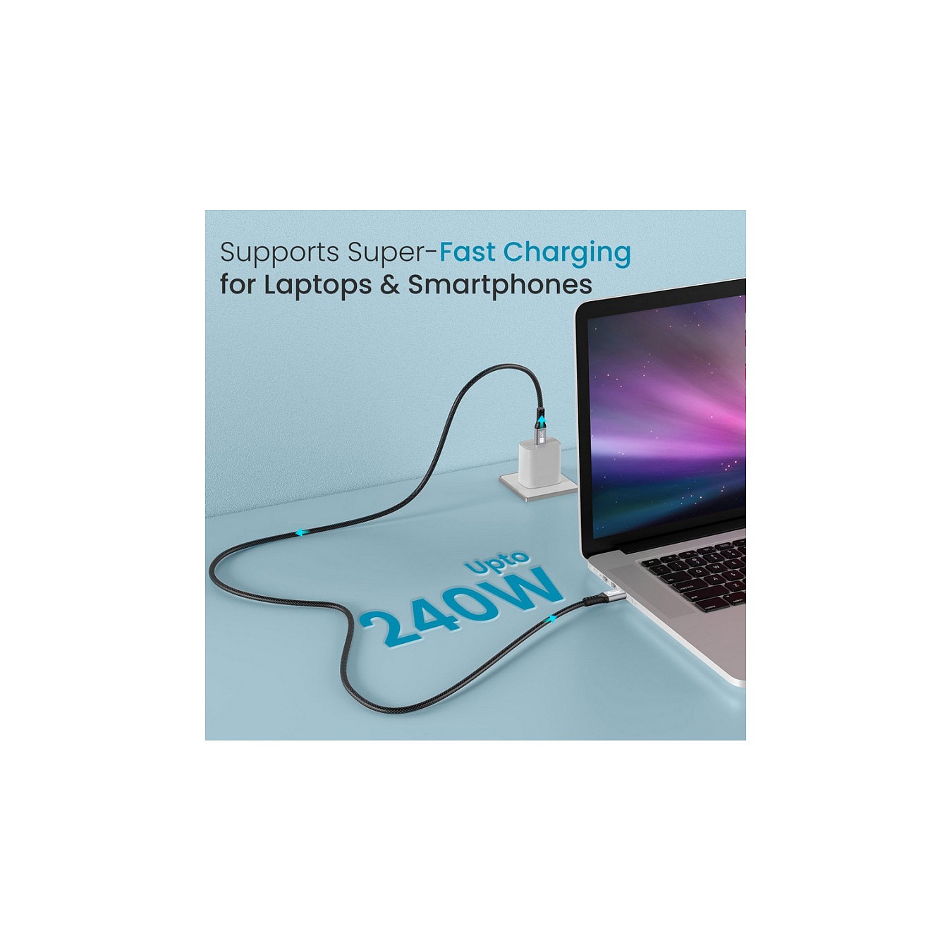 Buy Equip Kabel USB-C4.0- to C 40Gbps PD240W St St 0.50m schwarz in Cyprus, Nicosia, Limassol, Larnaka, Pafos