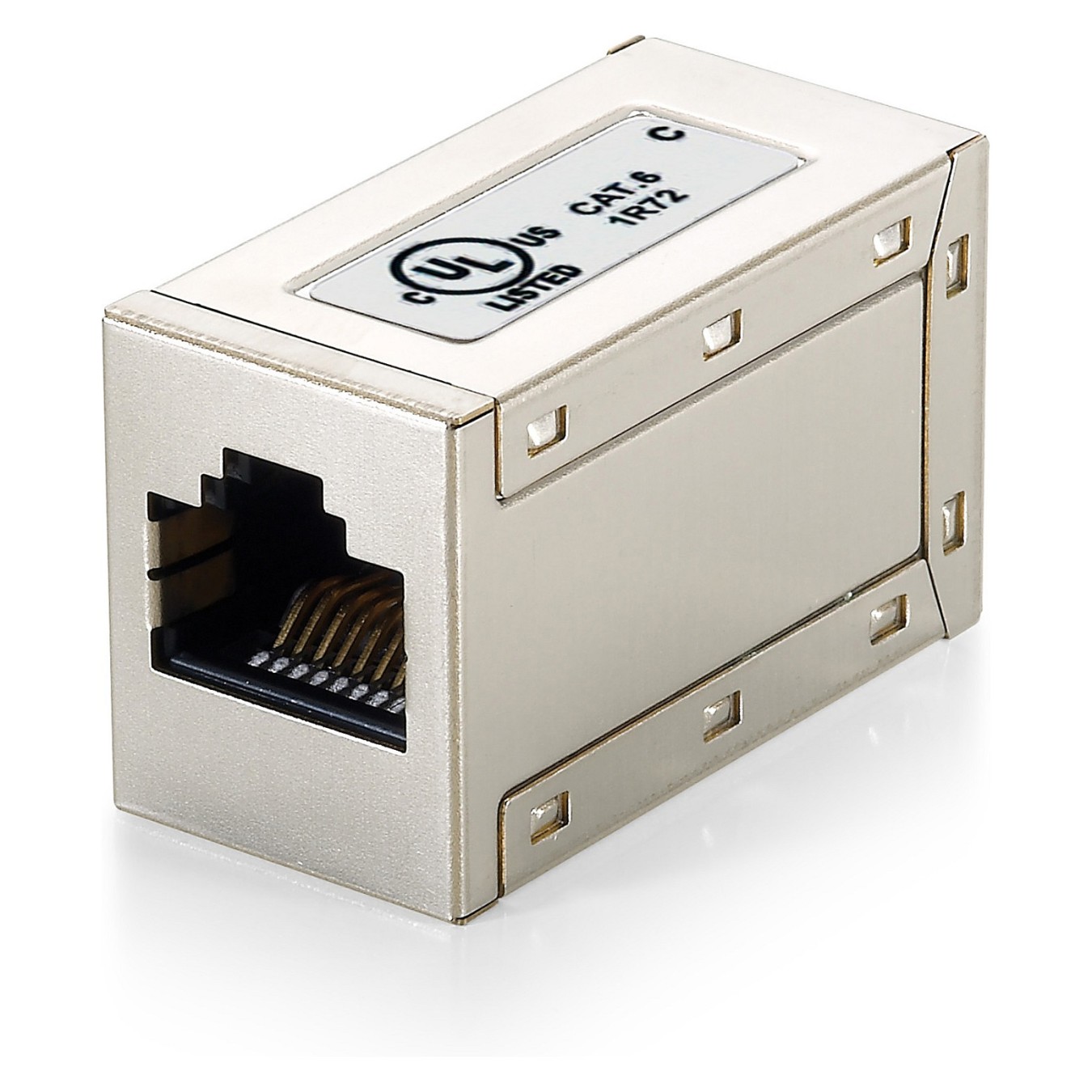 Buy Inline-Koppler Cat6 RJ45 8P8C geschirmt 1Gbit 250MHz Polybeutel in Cyprus, Nicosia, Limassol, Larnaka, Pafos