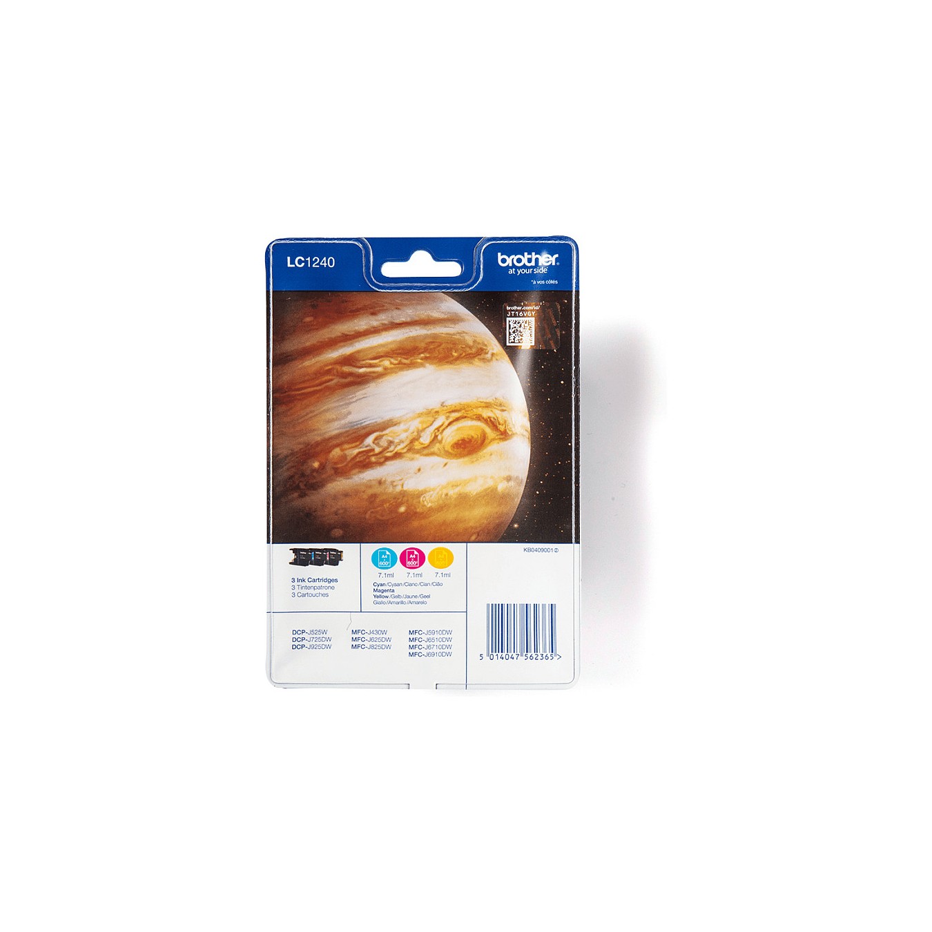 Buy BROTHER LC-1240 ink cartridge cyan magenta and yellow high capacity 600 pages 1-pack blister without alarm in Cyprus, Nicosi