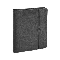 Buy WENGER Affiliate A4 Schreibmappe Business-Organizer mit 25,4cm 10Zoll Tablet-Fach abnehmbarer Ringhefter grau in Cyprus, Nic