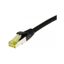 Buy Synergy21 Patchkabel RJ45, CAT6A 500Mhz, 10m, schwarz, S-STP(S FTP), TPE LSZH(Ultraflex), AWG26, mit CAT7 Rohkabel, in Cypru