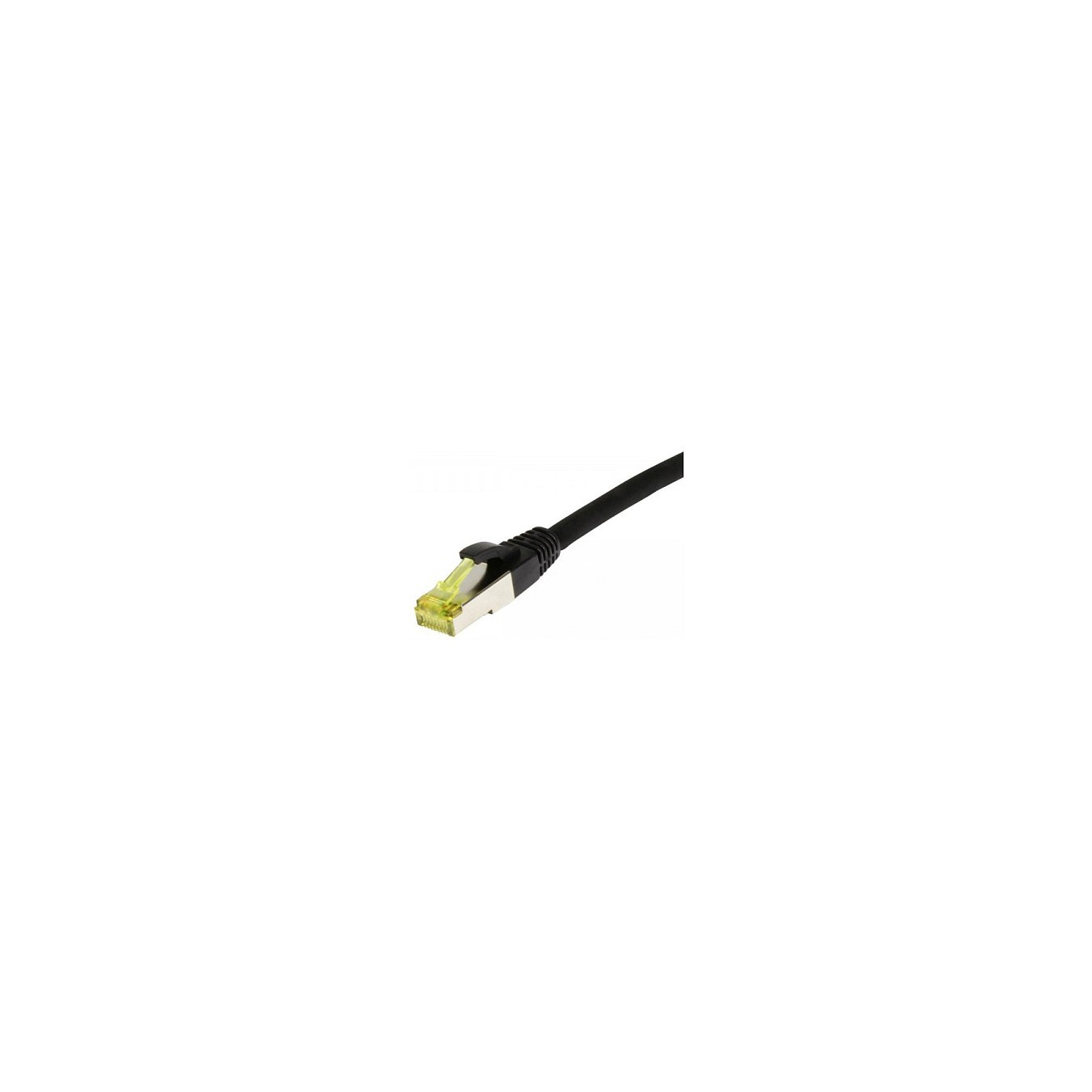 Buy Synergy21 Patchkabel RJ45, CAT6A 500Mhz, 10m, schwarz, S-STP(S FTP), TPE LSZH(Ultraflex), AWG26, mit CAT7 Rohkabel, in Cypru