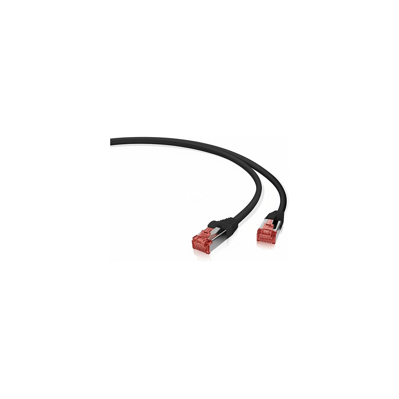 Buy Patchkabel CAT6 RJ45 S FTP 0,5m black in Cyprus, Nicosia, Limassol, Larnaka, Pafos