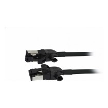 Buy Synergy21 Patchkabel RJ45, CAT6A 500Mhz, 3m, schwarz, S FTP, slimline rund d4,5mm, TPE LSZH(Superflex), AWG28, mit C... in C