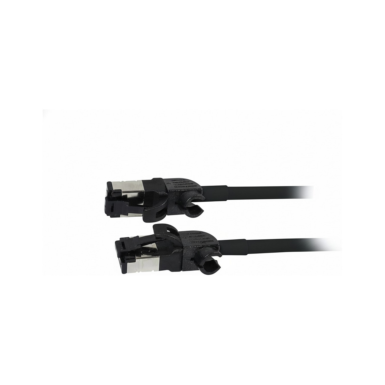 Buy Synergy21 Patchkabel RJ45, CAT6A 500Mhz, 3m, schwarz, S FTP, slimline rund d4,5mm, TPE LSZH(Superflex), AWG28, mit C... in C