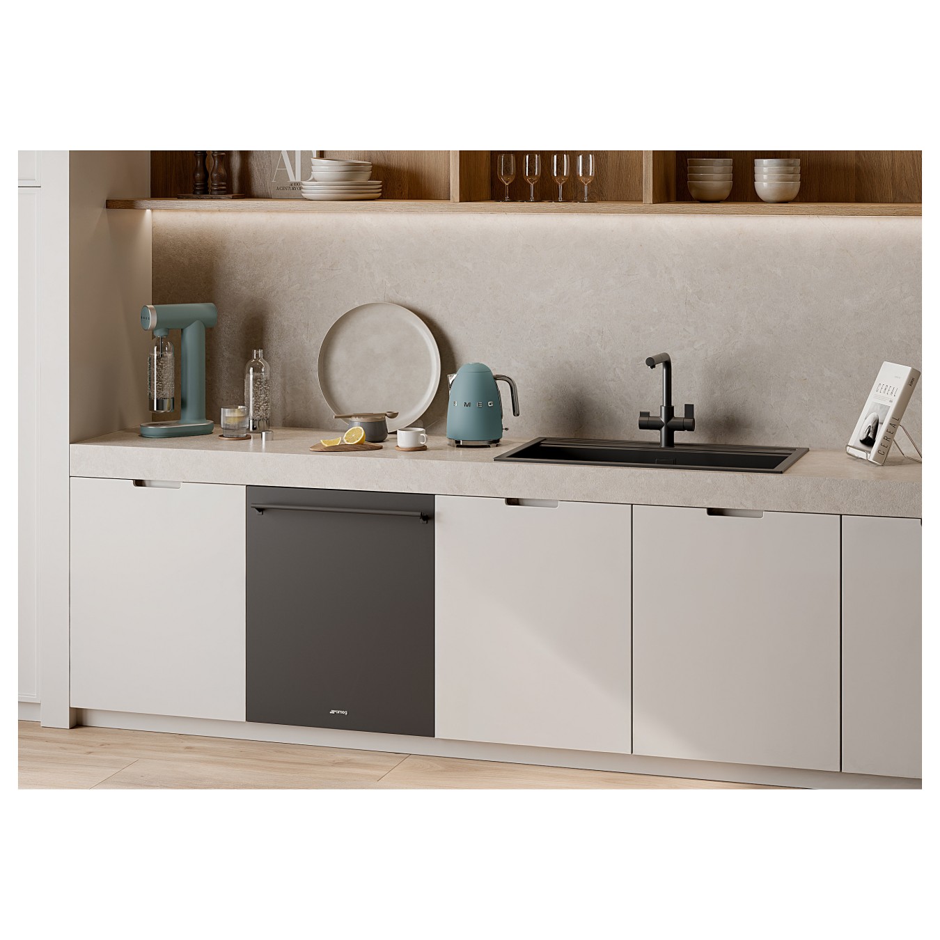 Buy SMEG KLF03EGMEU Wasserkocher Smaragdgrün, sthetik im Stil der 50er Jahre in Cyprus, Nicosia, Limassol, Larnaka, Pafos