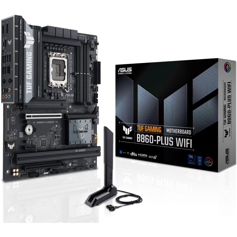 Buy ASUS TUF GAMING B860-PLUS WIFI - LGA1851 ATX Motherboard - DDR5 256GB, Wi-Fi... in Cyprus, Nicosia, Limassol, Larnaka, Pafos