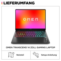 Buy HP OMEN by Transcend 14-fb0073ng CU 7 155H. NVIDIA GeForce RTX 4060. 16GB 1TB SSD W11Home in Cyprus, Nicosia, Limassol, Larn