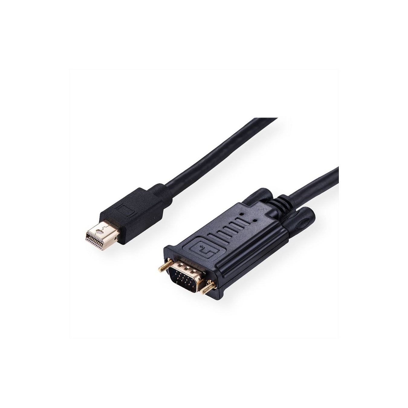Buy ROLINE Kabel Mini DisplayPort-VGA Mini DP ST - VGA ST schwarz 1m in Cyprus, Nicosia, Limassol, Larnaka, Pafos