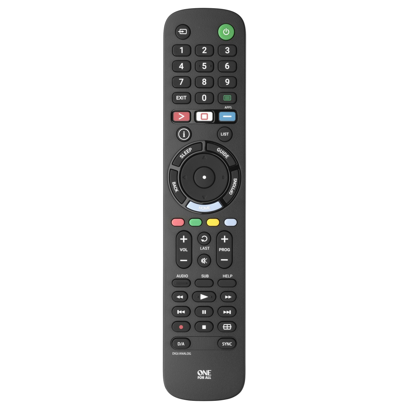 Buy One for All Sony 2.0 Ersatzfernbedienung URC 4912 in Cyprus, Nicosia, Limassol, Larnaka, Pafos