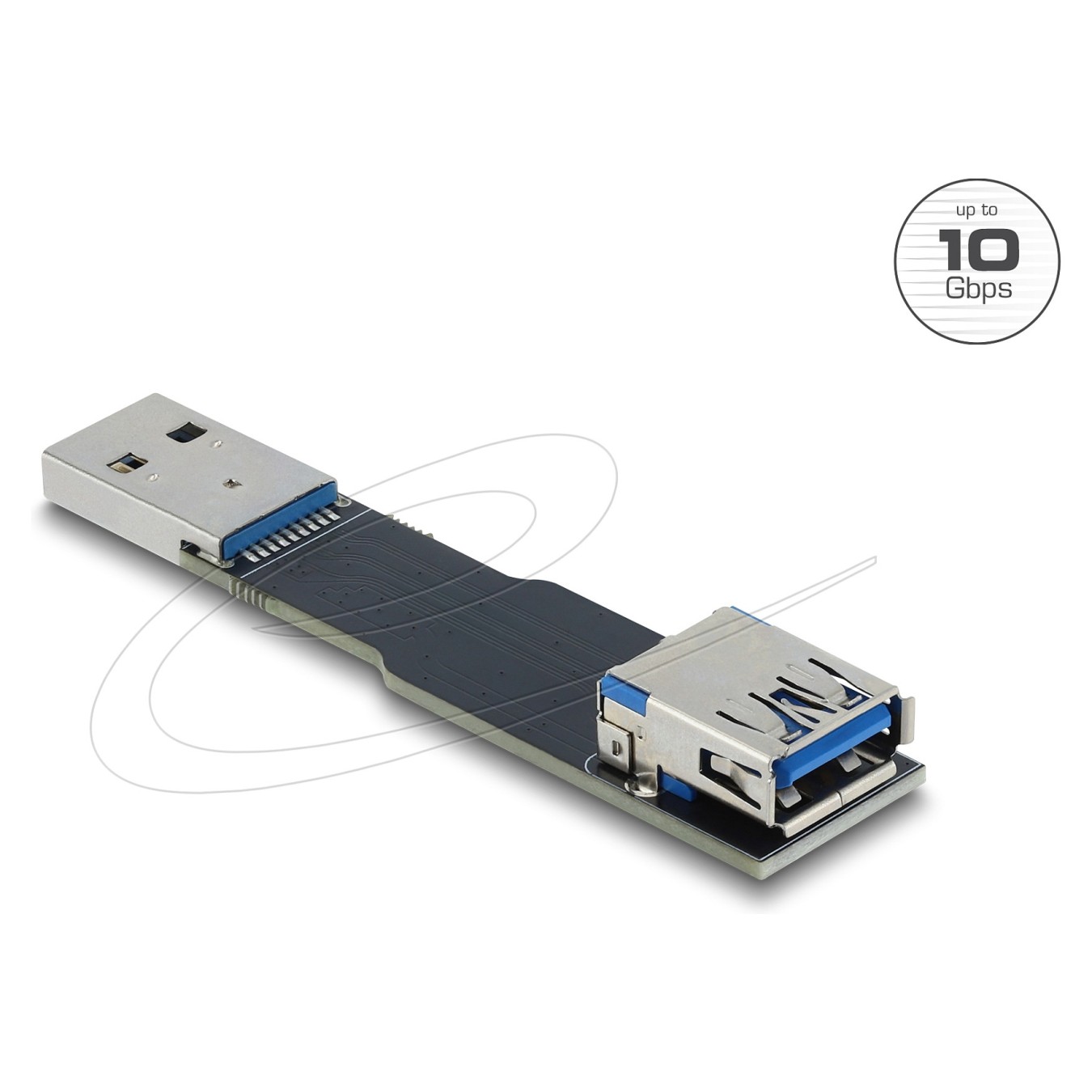 Buy Delock USB 10 Gbps Adapter USB Typ-A Buchse zu Stecker gerade in Cyprus, Nicosia, Limassol, Larnaka, Pafos