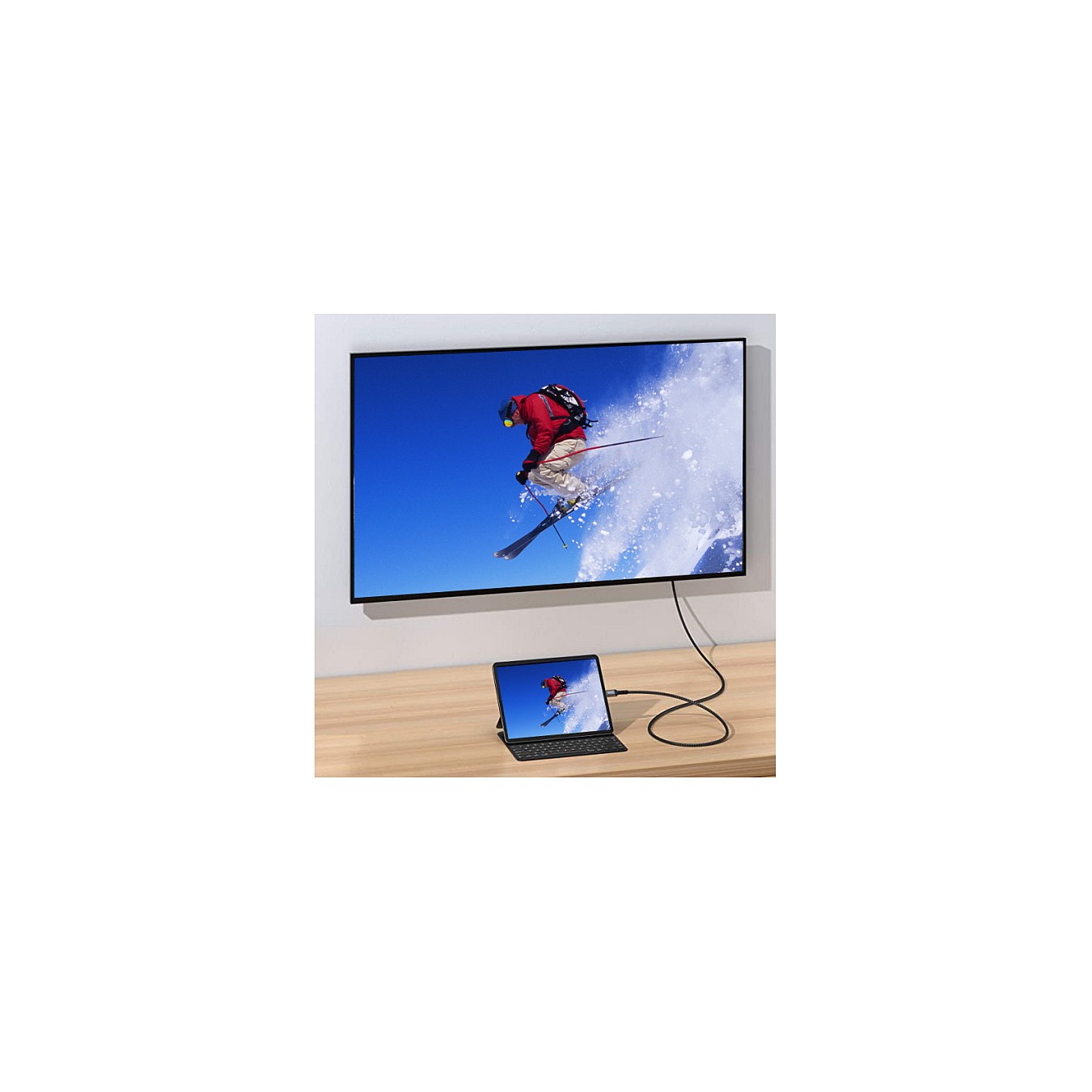 Buy Equip Adapter USB-C - to DisplayPort 8K60Hz 2.00m sw in Cyprus, Nicosia, Limassol, Larnaka, Pafos