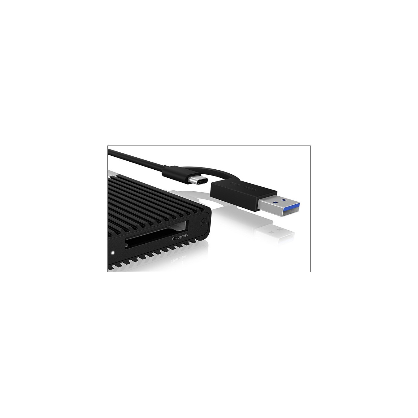 Buy Kartenleser IcyBox USB3.2 (Gen2) Type-B CFexpress in Cyprus, Nicosia, Limassol, Larnaka, Pafos