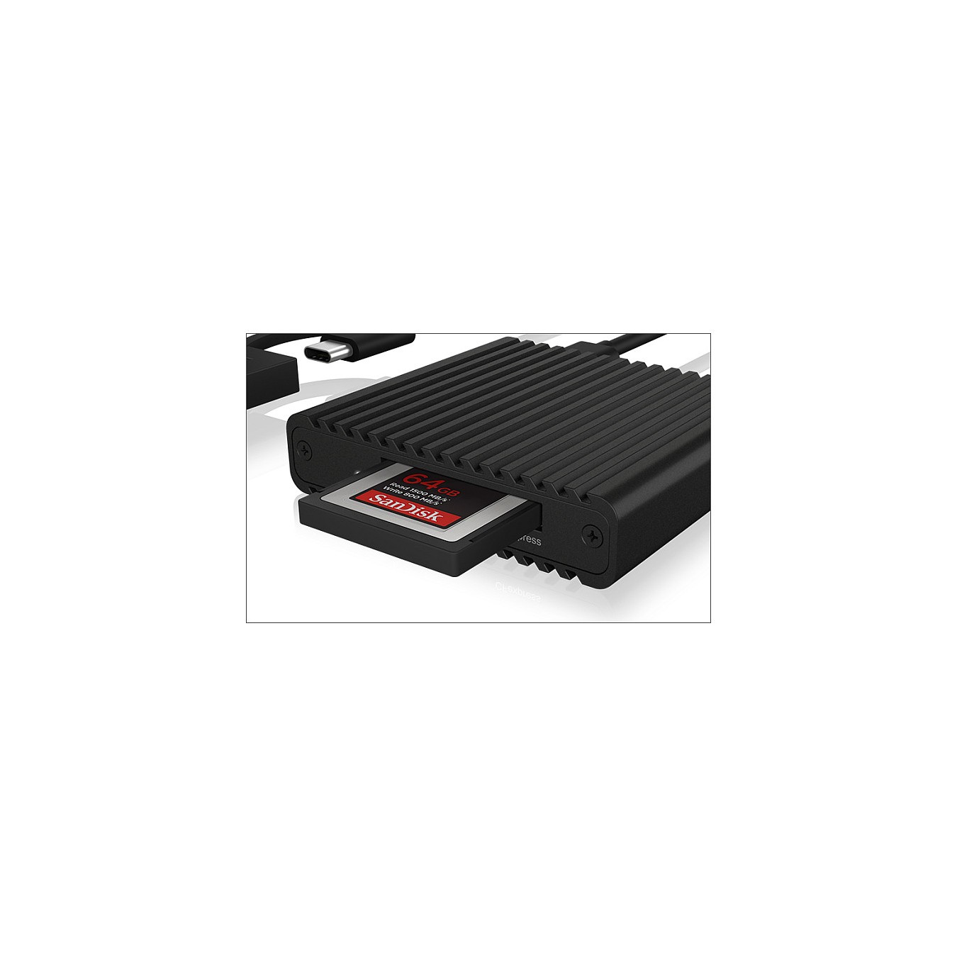 Buy Kartenleser IcyBox USB3.2 (Gen2) Type-B CFexpress in Cyprus, Nicosia, Limassol, Larnaka, Pafos