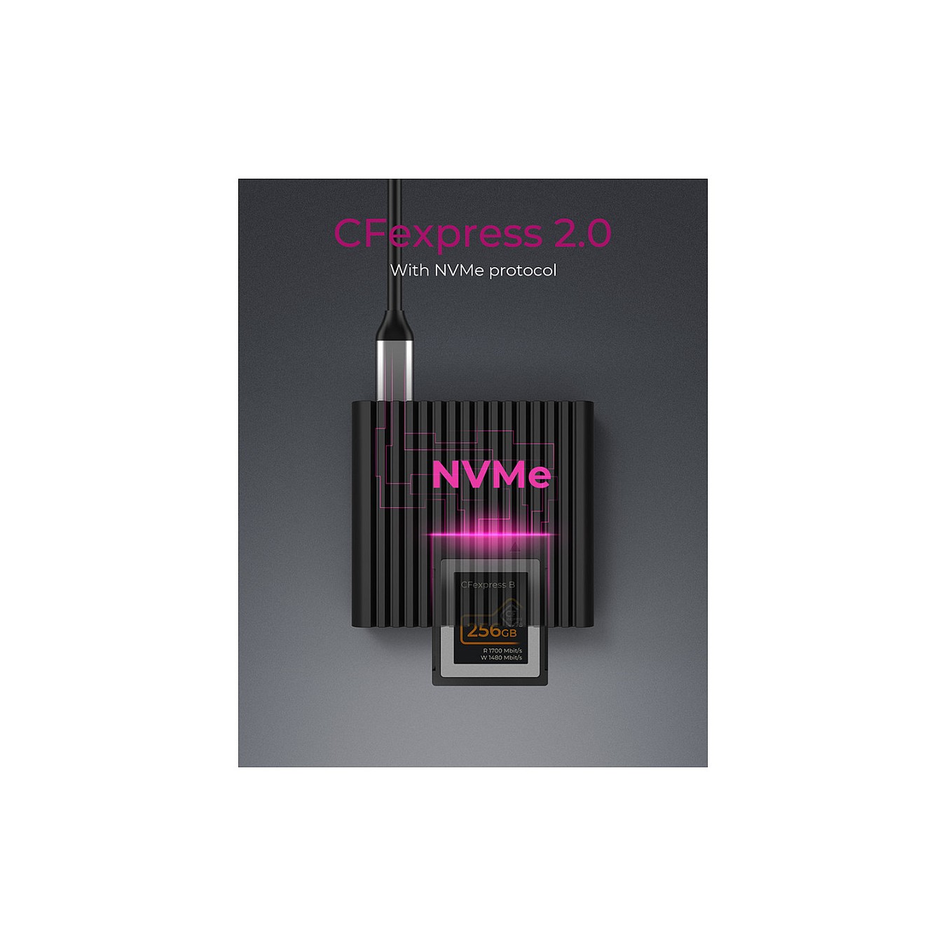 Buy Kartenleser IcyBox USB3.2 (Gen2) Type-B CFexpress in Cyprus, Nicosia, Limassol, Larnaka, Pafos