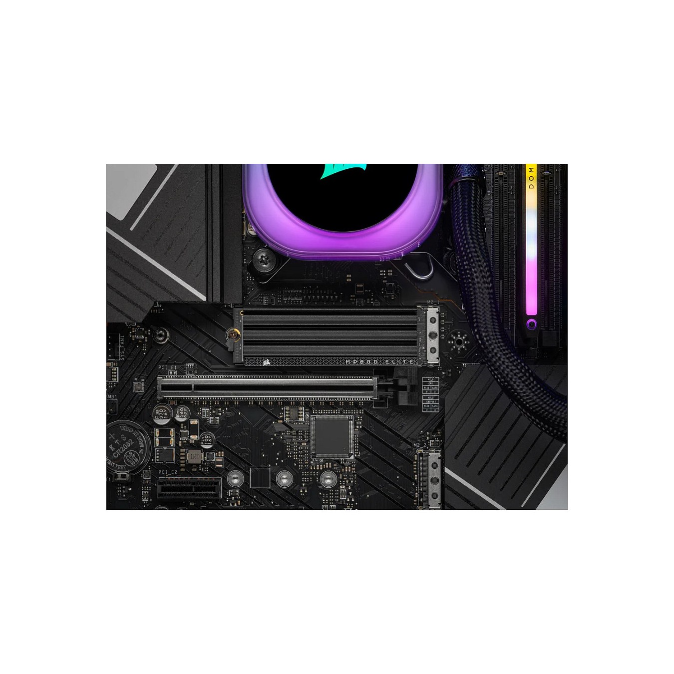 Buy M.2 1TB Corsair MP600 ELITE NVMe 3D TLC NAND M.2 2280 PCIe Gen4 m. Kühlkörper in Cyprus, Nicosia, Limassol, Larnaka, Pafos