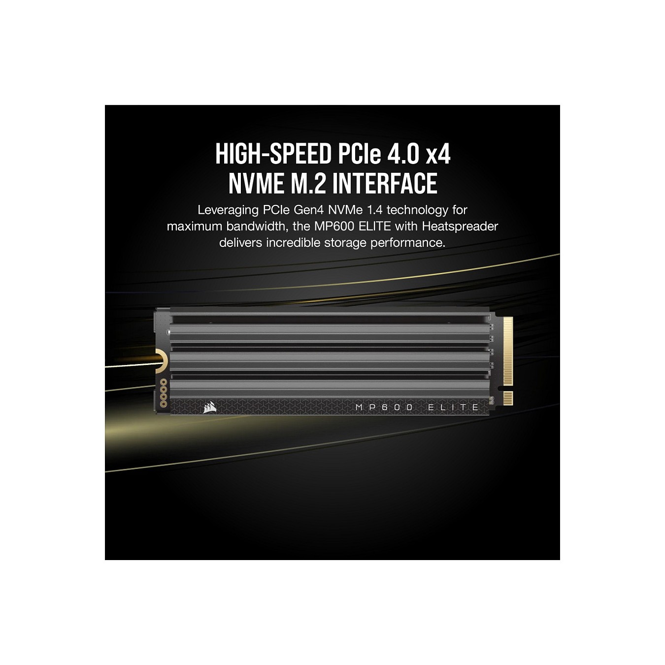 Buy M.2 1TB Corsair MP600 ELITE NVMe 3D TLC NAND M.2 2280 PCIe Gen4 m. Kühlkörper in Cyprus, Nicosia, Limassol, Larnaka, Pafos