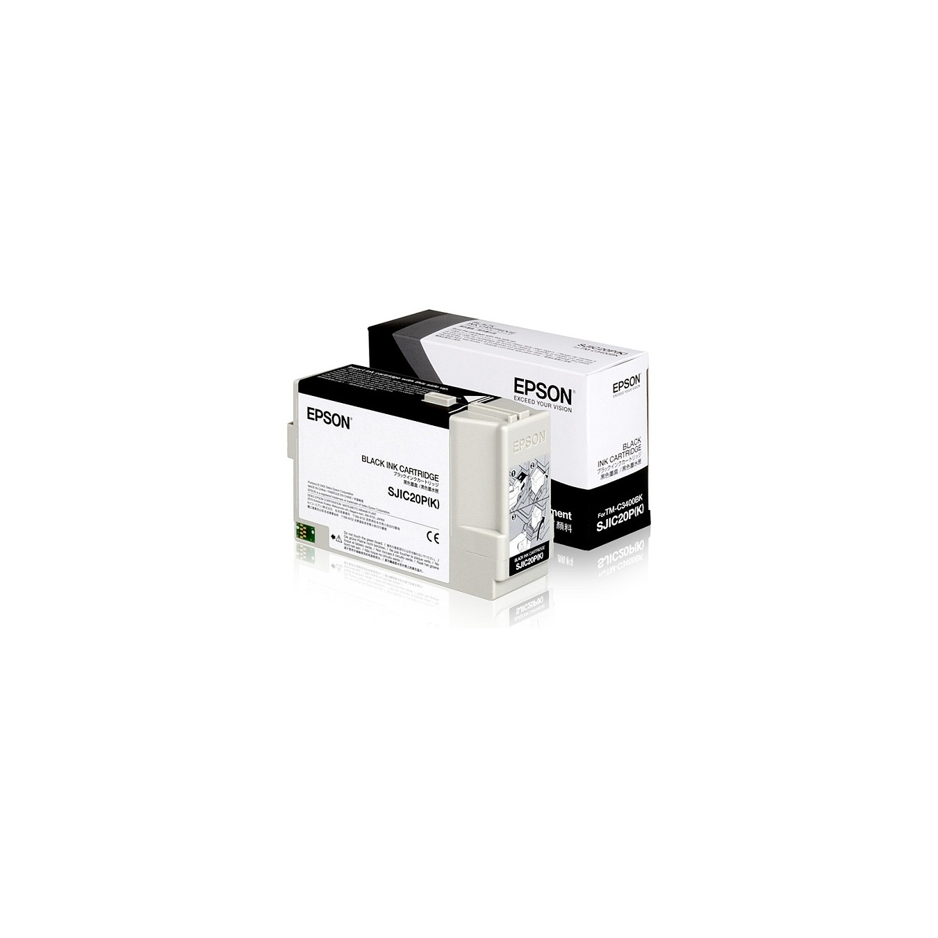 Buy Epson SJIC20P(K) - Schwarz - Original - Tintenpatrone in Cyprus, Nicosia, Limassol, Larnaka, Pafos