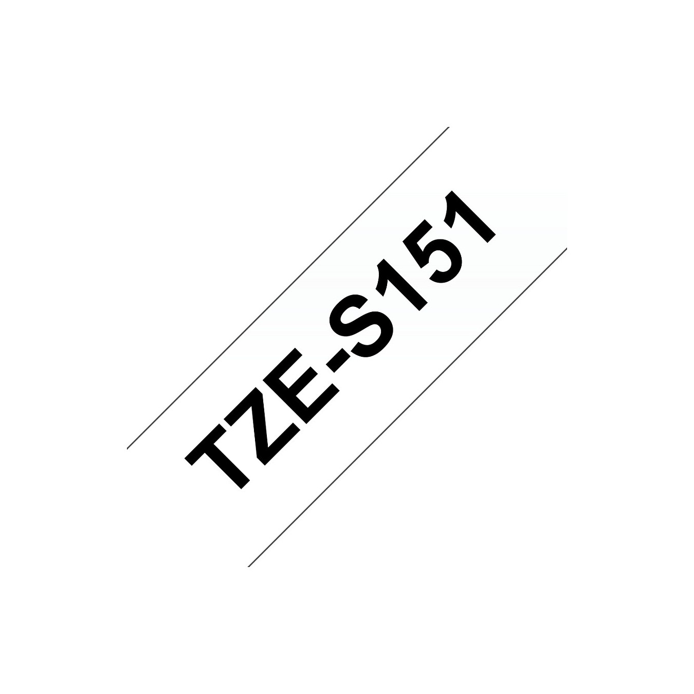 Buy BROTHER P-Touch TZE-S151 schwarz auf clear 24mm extra gluey in Cyprus, Nicosia, Limassol, Larnaka, Pafos