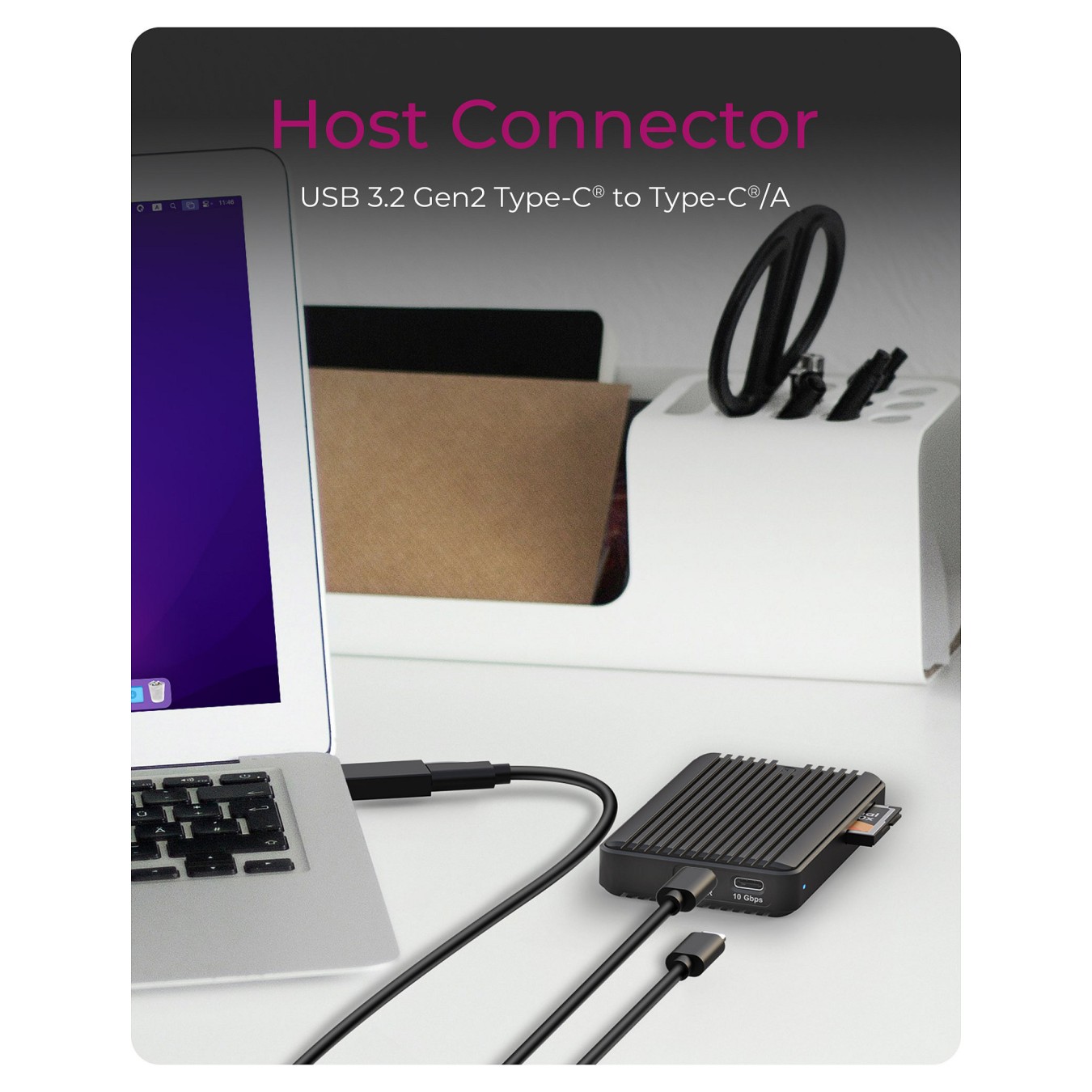 Buy ICY BOX IB-CR601M-C31 M.2 SSD Gehäuse mit Cardreader in Cyprus, Nicosia, Limassol, Larnaka, Pafos