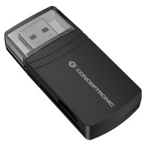 Buy CONCEPTRONIC Kartenleser USB-A3.2- to TF Micro-SD4.0 schwarz in Cyprus, Nicosia, Limassol, Larnaka, Pafos