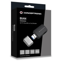 Buy CONCEPTRONIC Kartenleser USB-A3.2- to TF Micro-SD4.0 schwarz in Cyprus, Nicosia, Limassol, Larnaka, Pafos