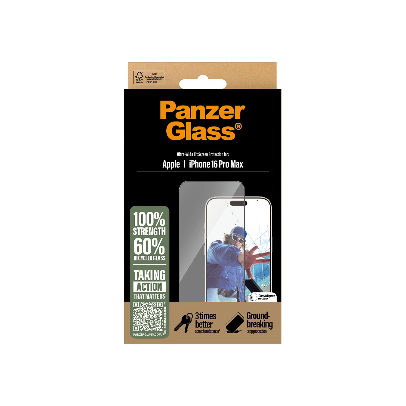 Buy PanzerGlass iPhone 16 Pro Max UWF in Cyprus, Nicosia, Limassol, Larnaka, Pafos