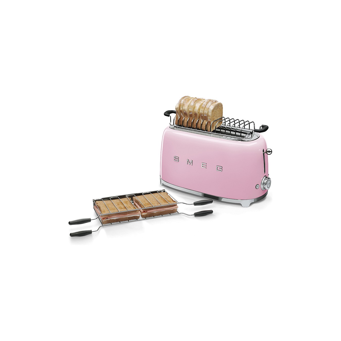 Buy SMEG Toaster 50 ́s Style - 4 Toast ́s pink in Cyprus, Nicosia, Limassol, Larnaka, Pafos