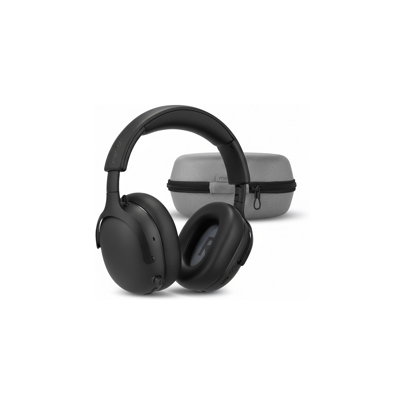 Buy Medion LIFE HX-1 Plus Over Ear-Kopfhörer schwarz in Cyprus, Nicosia, Limassol, Larnaka, Pafos