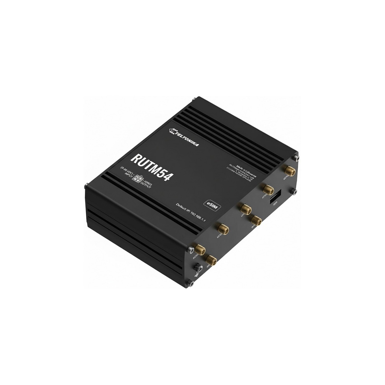 Buy Teltonika · Router · RUTM54 · Dual 5G eSIM TELIT Router in Cyprus, Nicosia, Limassol, Larnaka, Pafos