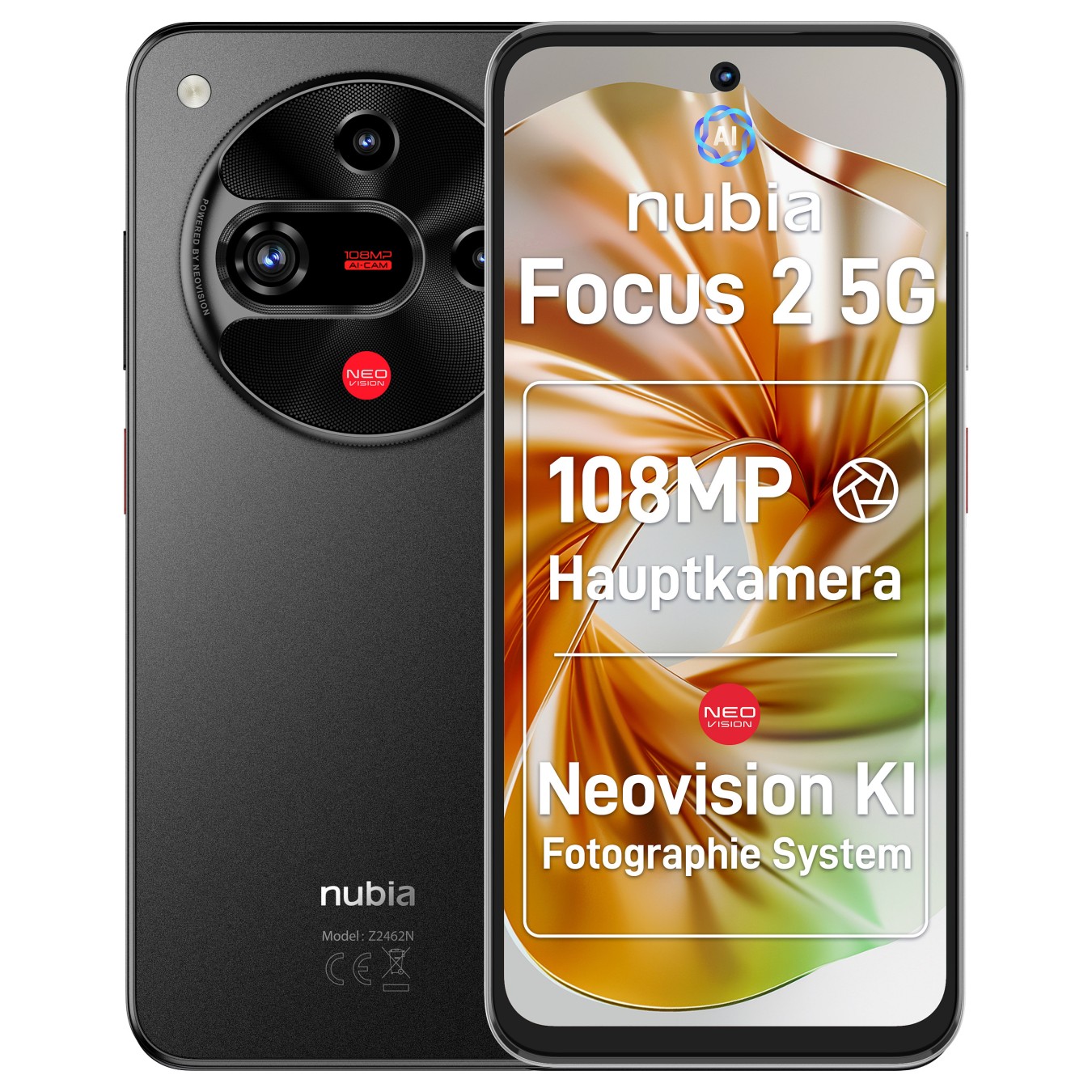 Buy Nubia Focus 2 5G 8RAM 256GB black in Cyprus, Nicosia, Limassol, Larnaka, Pafos