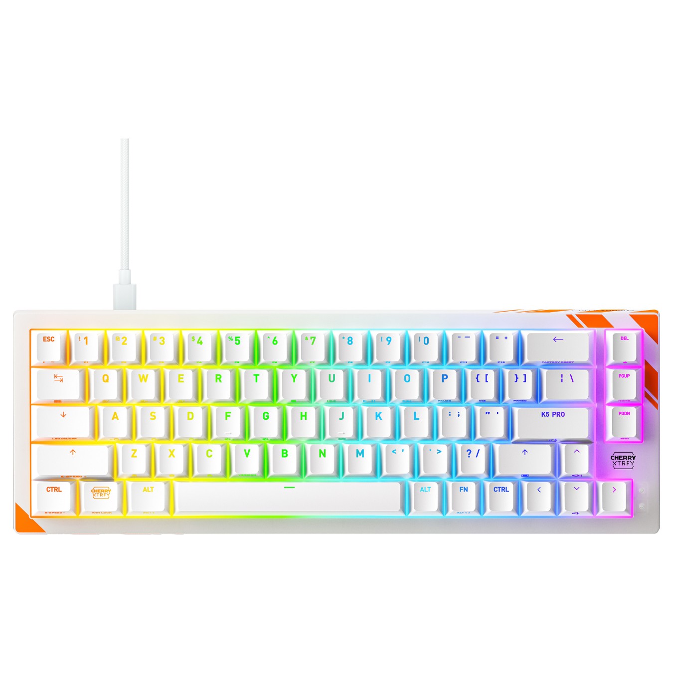 Buy K5 Pro TMR Compact Keyboard White in Cyprus, Nicosia, Limassol, Larnaka, Pafos