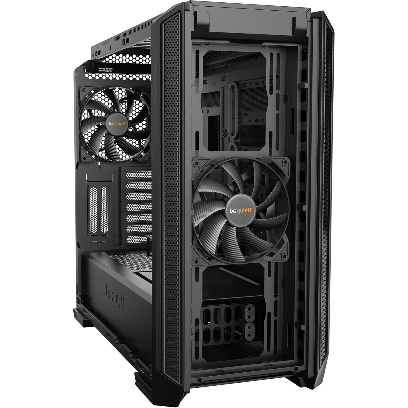be quiet! Silent Base 601 - Mid Tower Case (Black) - E-ATX/ATX/mATX/mini-ITX, 449mm GPU, 185mm CPU cooler
