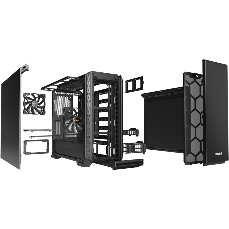 Buy be quiet! Silent Base 601 - Mid Tower Case (Black) - E-ATX/ATX/mATX/mini-ITX... in Cyprus, Nicosia, Limassol, Larnaka, Pafos