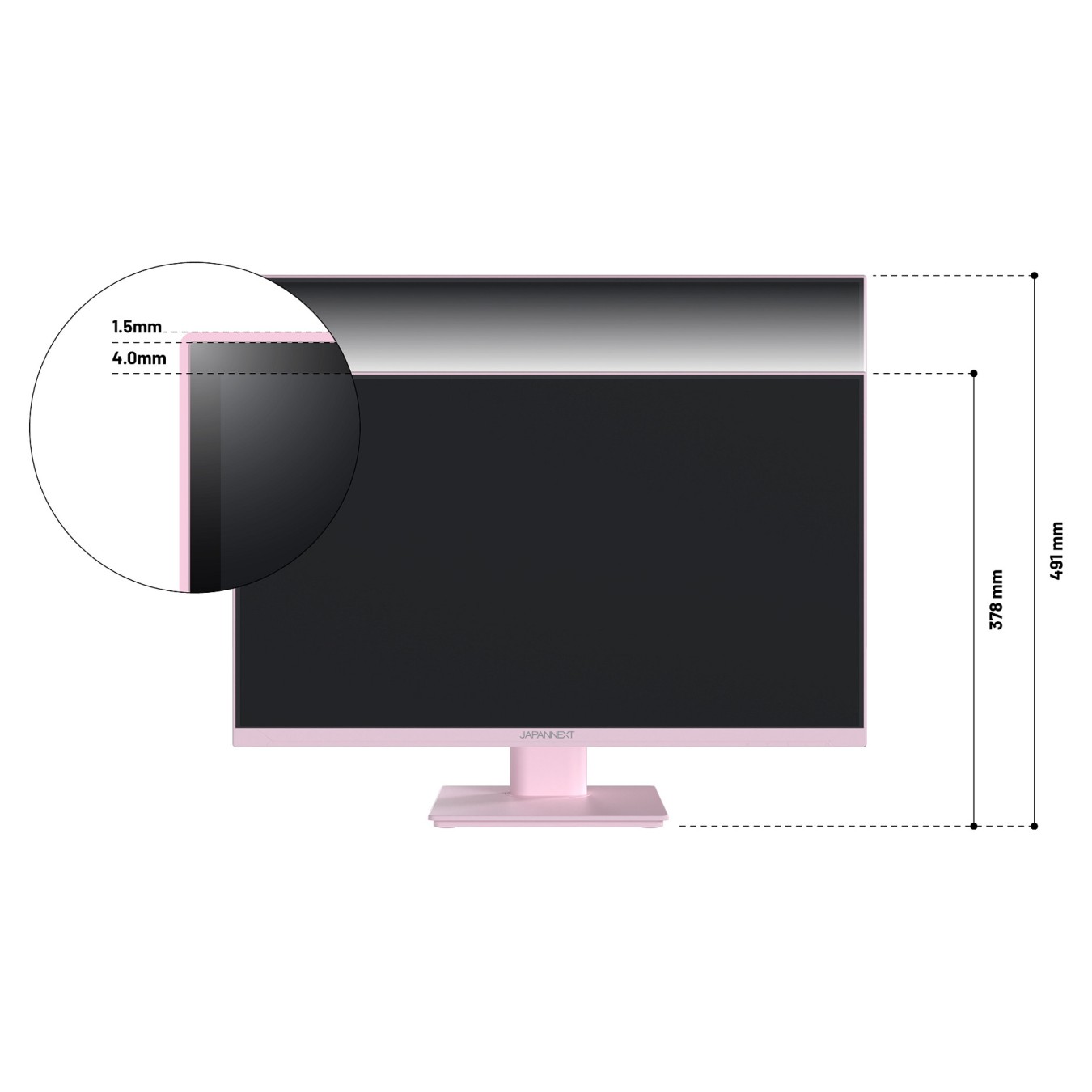 Buy JapanNext FHD Gaming Monitor 60,45cm (23,8') in Cyprus, Nicosia, Limassol, Larnaka, Pafos