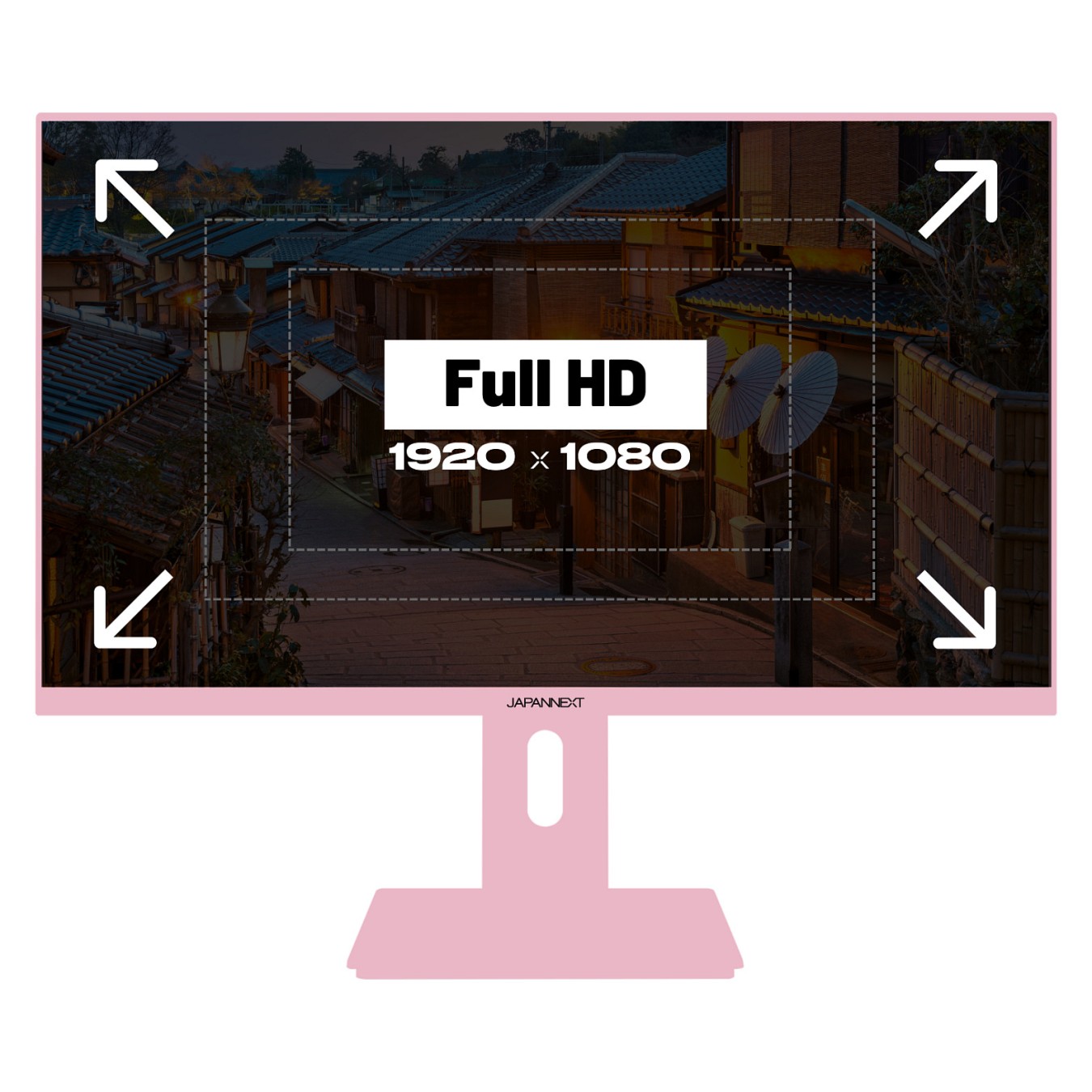 Buy JapanNext FHD Gaming Monitor 60,45cm (23,8') in Cyprus, Nicosia, Limassol, Larnaka, Pafos