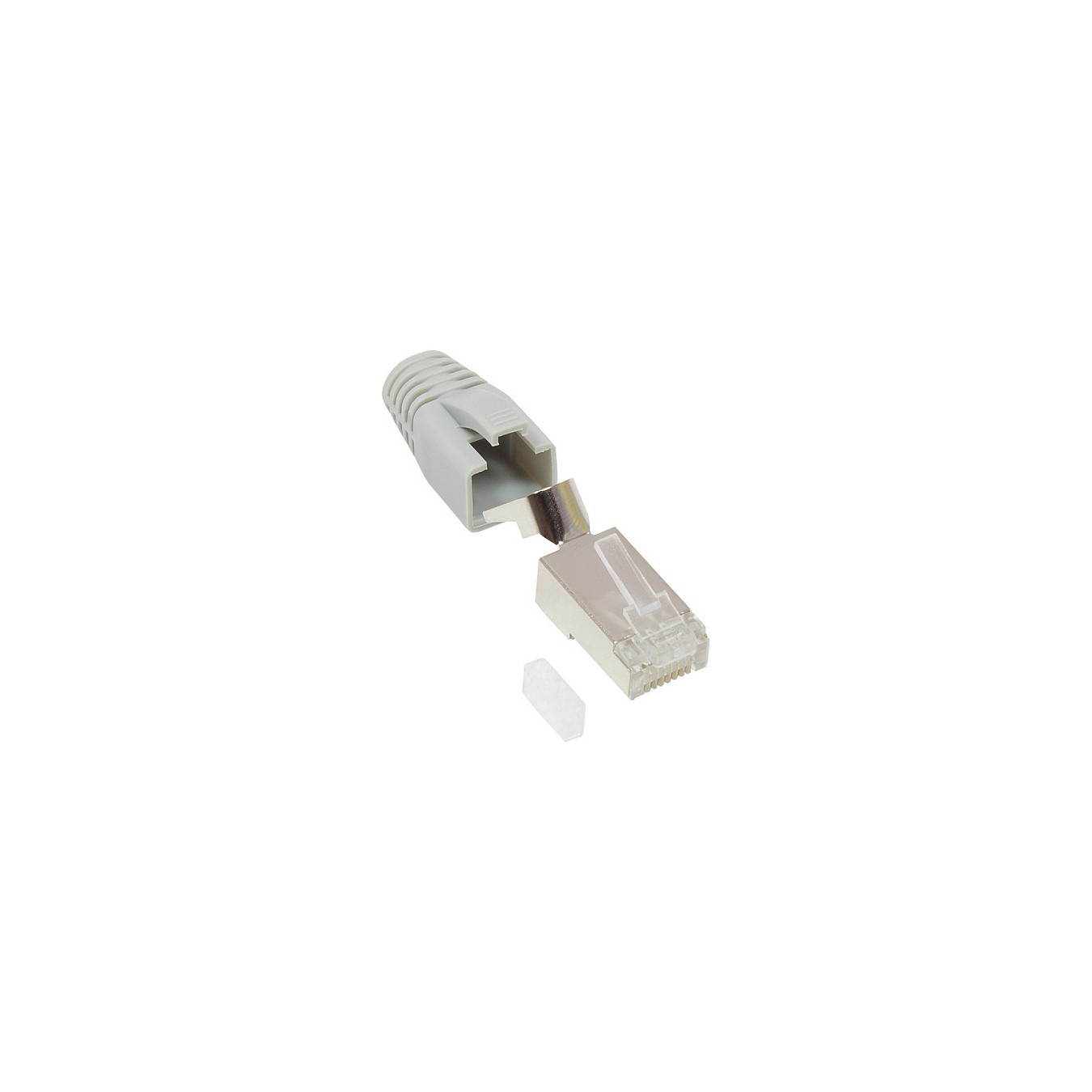 Buy Good Connections RJ45 Netzwerkstecker ges. Cat.6A grau 10x in Cyprus, Nicosia, Limassol, Larnaka, Pafos