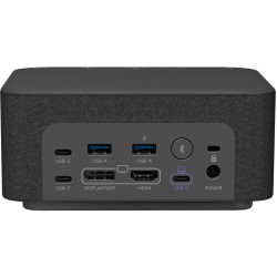 Buy Logitech Logi Dock - USB-C Docking Station for Teams - Graphite, 4K UHD, HDM... in Cyprus, Nicosia, Limassol, Larnaka, Pafos