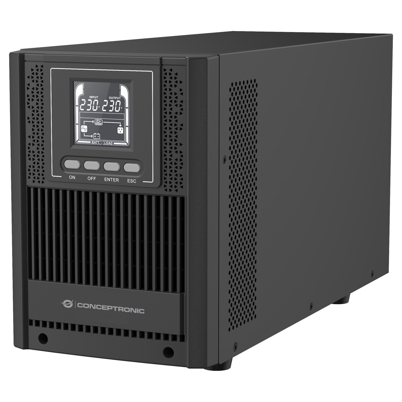 Buy CONCEPTRONIC USV 2000VA 1800W 4xSchuko USB + Online Tower sw in Cyprus, Nicosia, Limassol, Larnaka, Pafos