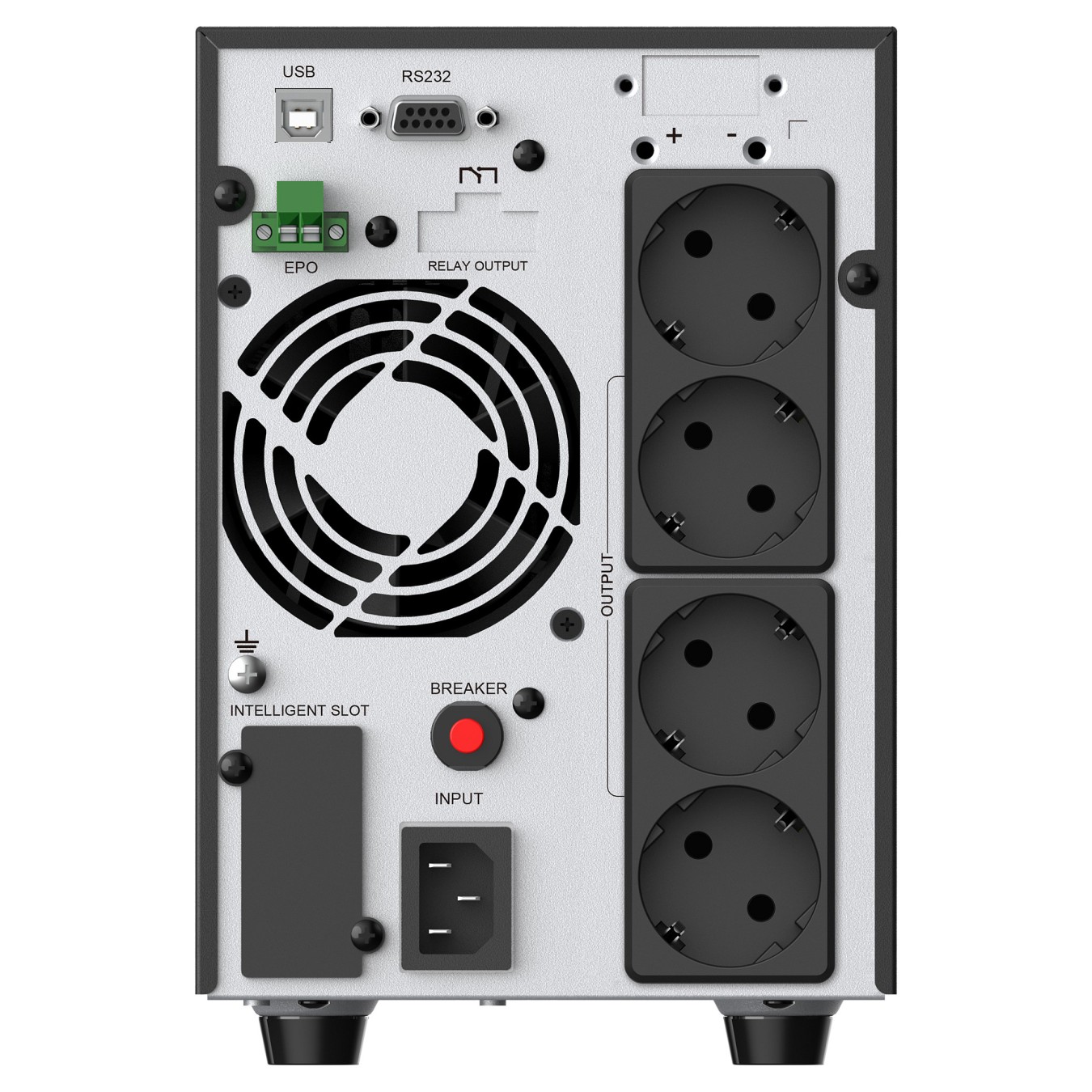 Buy CONCEPTRONIC USV 2000VA 1800W 4xSchuko USB + Online Tower sw in Cyprus, Nicosia, Limassol, Larnaka, Pafos