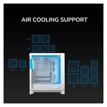 Buy Midi COUGAR Airface 180, ARGB, Schwarz in Cyprus, Nicosia, Limassol, Larnaka, Pafos