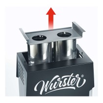 Buy Wurster WT 5005 (schwarz grau, 2.000 Watt, Wrstchengrill) in Cyprus, Nicosia, Limassol, Larnaka, Pafos