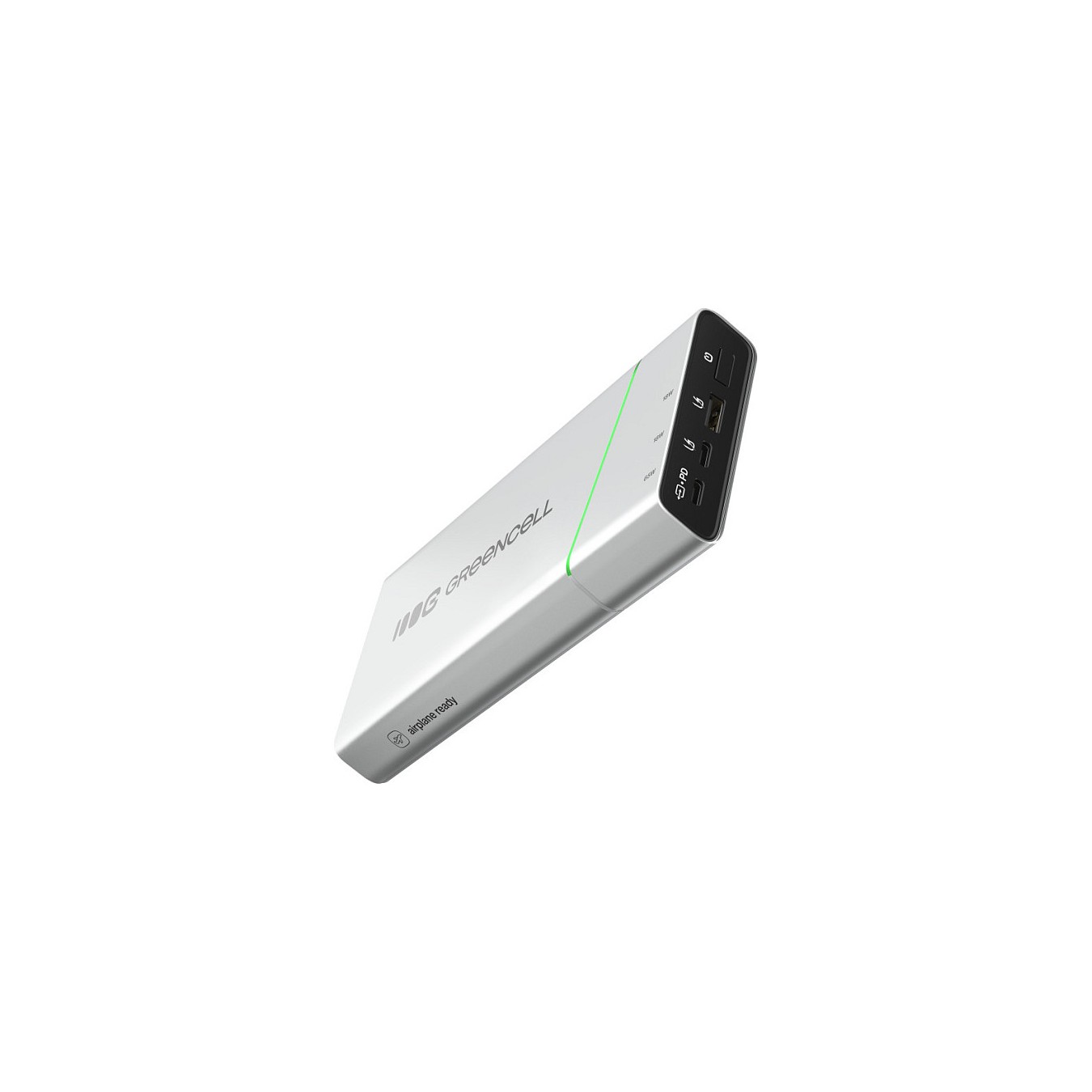 Buy Powerbank Green Cell PowerPlay Ultra 1xUSB-A 2xUSB-C Power Delivery 20800mAh 65W Black in Cyprus, Nicosia, Limassol, Larnaka