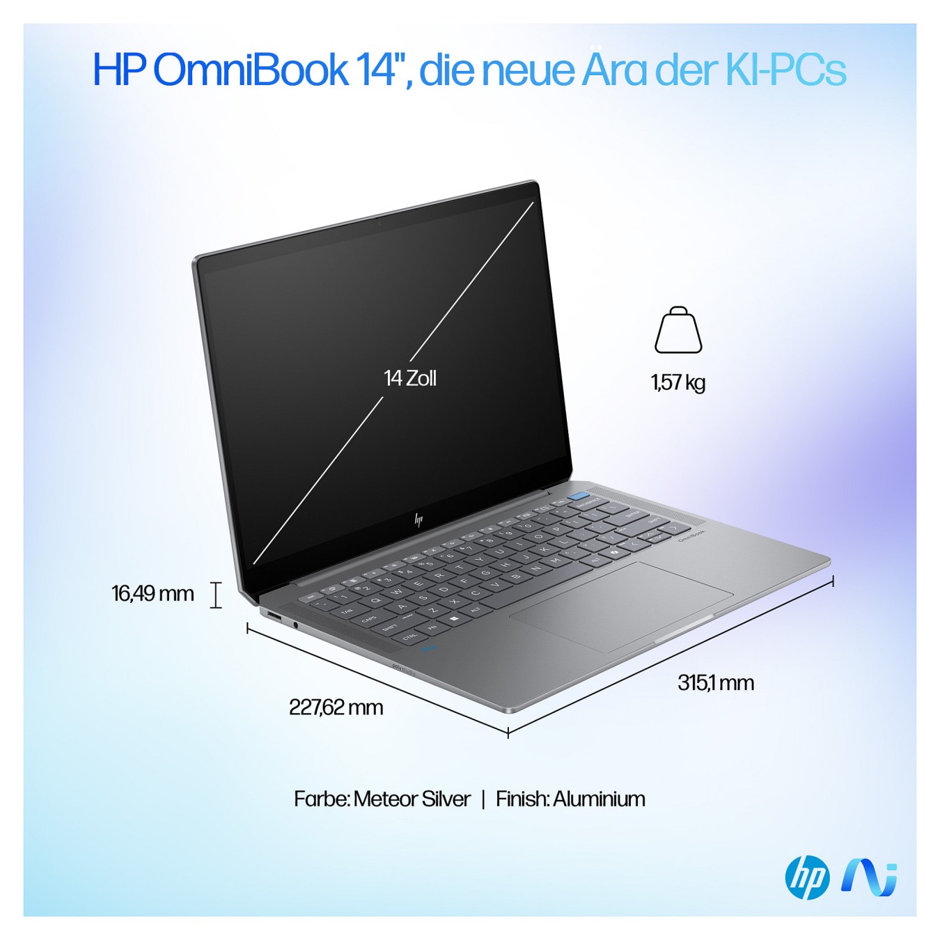 Buy HP OmniBook Ultra AI PC 14-fd0191ng RYZ AI 9 365 16GB 1TBSSD W11 Home Touch in Cyprus, Nicosia, Limassol, Larnaka, Pafos