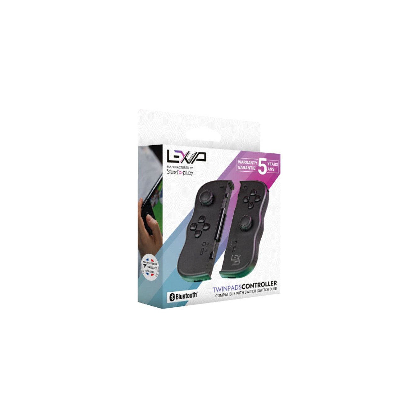 Buy LEXIP Manufactured By Steelplay - Adventure Twinpads Black Switch in Cyprus, Nicosia, Limassol, Larnaka, Pafos