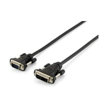 Buy Equip VGA Kabel HD15 - to DVI 12+5 1.80m 1920x1200 schwarz Polybeutel in Cyprus, Nicosia, Limassol, Larnaka, Pafos