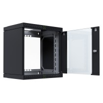 Buy 19' Wandgehäuse X-Rack mit Glastür 400-600mm 12HE schw. in Cyprus, Nicosia, Limassol, Larnaka, Pafos