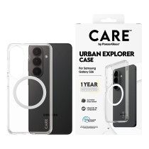Buy CARE Urban Explorer Case Clear w White Qi Galaxy S26 in Cyprus, Nicosia, Limassol, Larnaka, Pafos